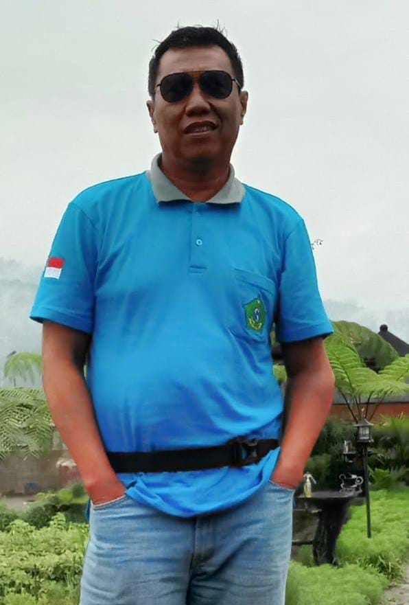 Puji Daryo, calon tetap Ketua Askab PSSI Sidoarjo. Namun, yang ditunggu, akahkan dia terganjal sebelum disahkan di KLB.