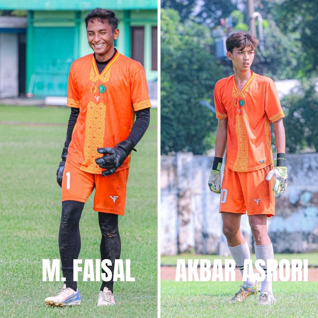 Di ajang Porprov 2025 di Malang Raya, Tim Sepak Bola Kabupaten Sidoarjo hanya membawa dua penjaga gawang atau kiper.