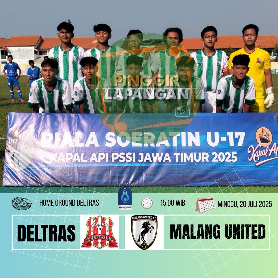 Deltras saat tampil di Penyisihan Grup J di Stadion Jenggolo, Sidoarjo.