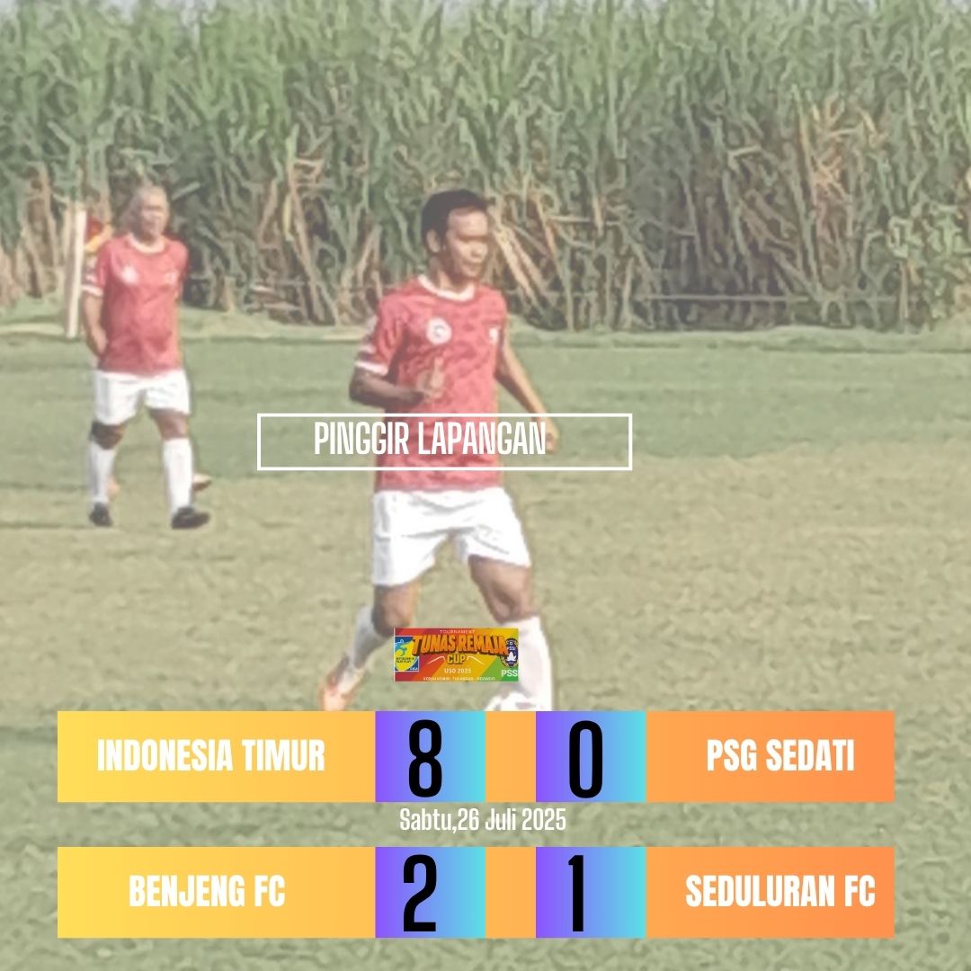 Jatmiko sukses membawa Indonesia Timur lolos ke babak kedua Tunas Remaja Cup U50 2025.