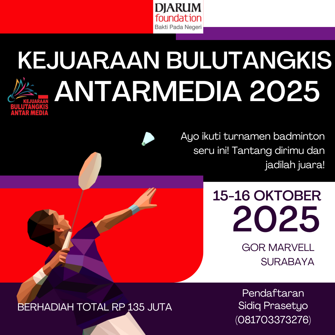 Flyer KBAM 2025 yang sudah tersebar di media sosial.