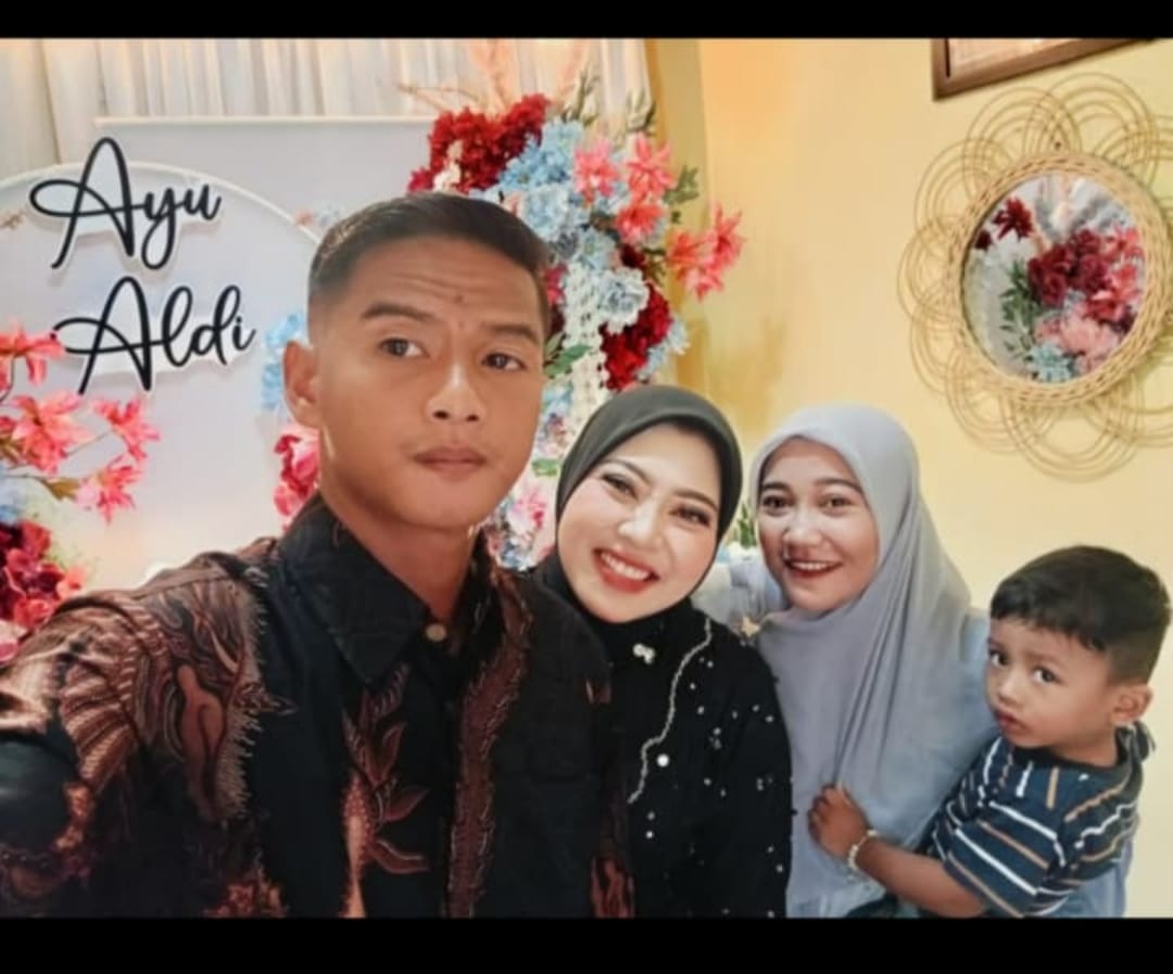 Aldi Setya Wicaksono saat acara tunangan pada Sabtu (27/12/2025).