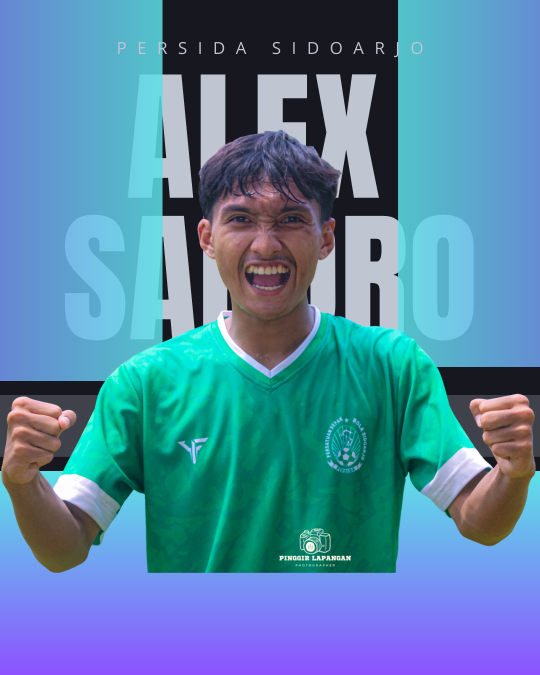 Moch Alex Sandro mencetak tiga gol bagi Persida saat mengalahkan Putra Mars Surabaya dalam pertandingan Liga 4 Jatim 2025/2026 Grup O di Stadion Bumimoro Surabaya.